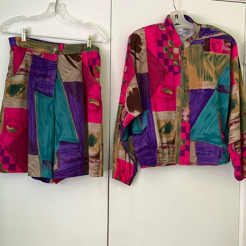 Vintage Hana Sport Short with Jacket